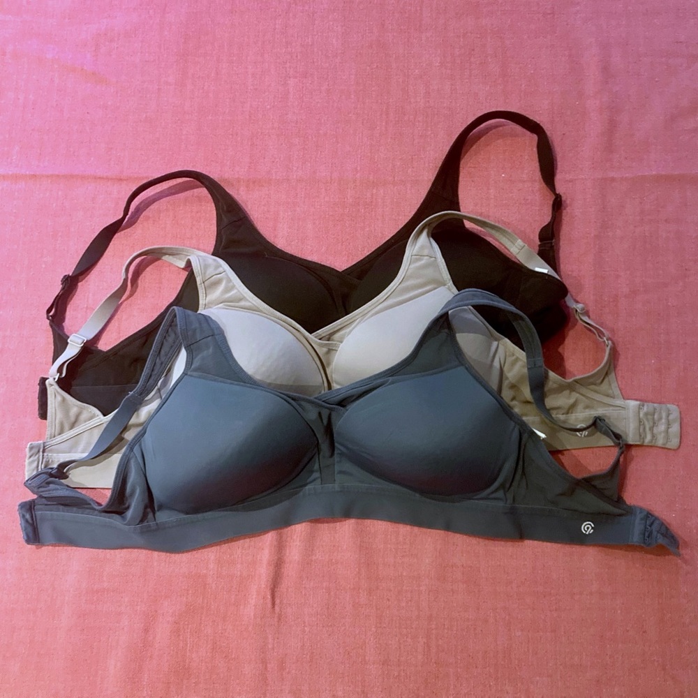 C9 Champion High-support sports bras (3) — size 36 C